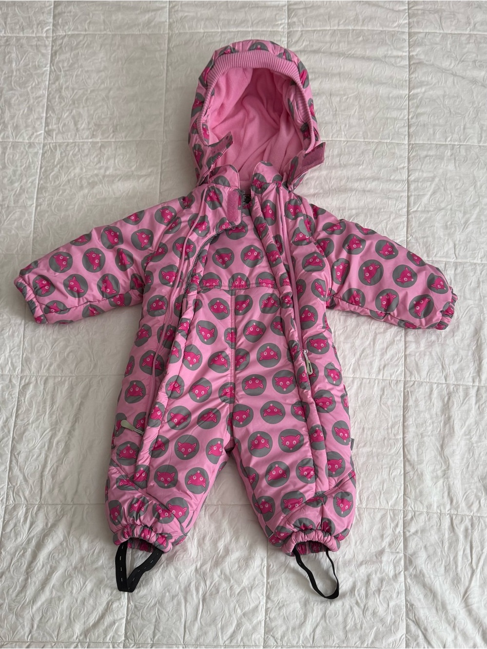 Baby winter bodysuit